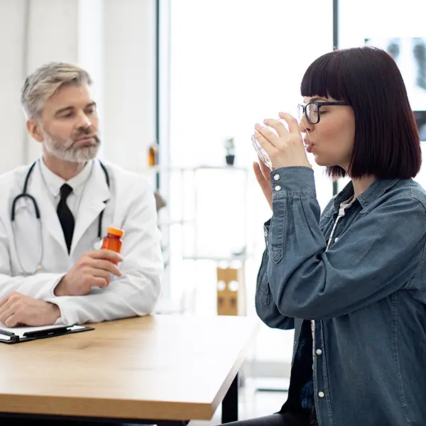 What is one of the first signs of withdrawal?